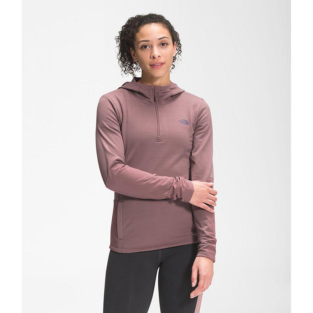 The North Face Wayroute Pullover Γυναικεια Φούτερ Hoodie - Ανοιχτο Μωβ (BWCI50837)